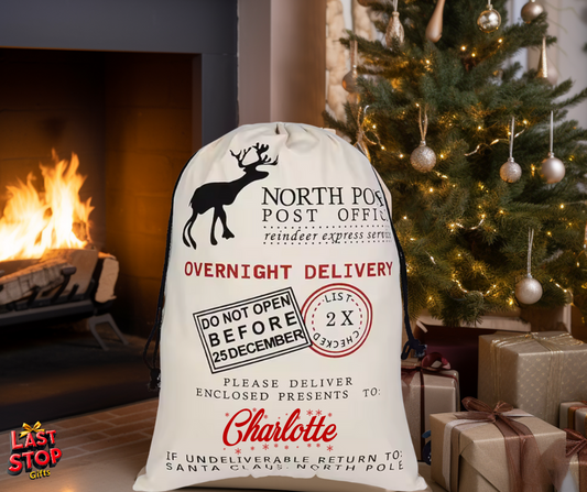 Large Personalised Santa Sack