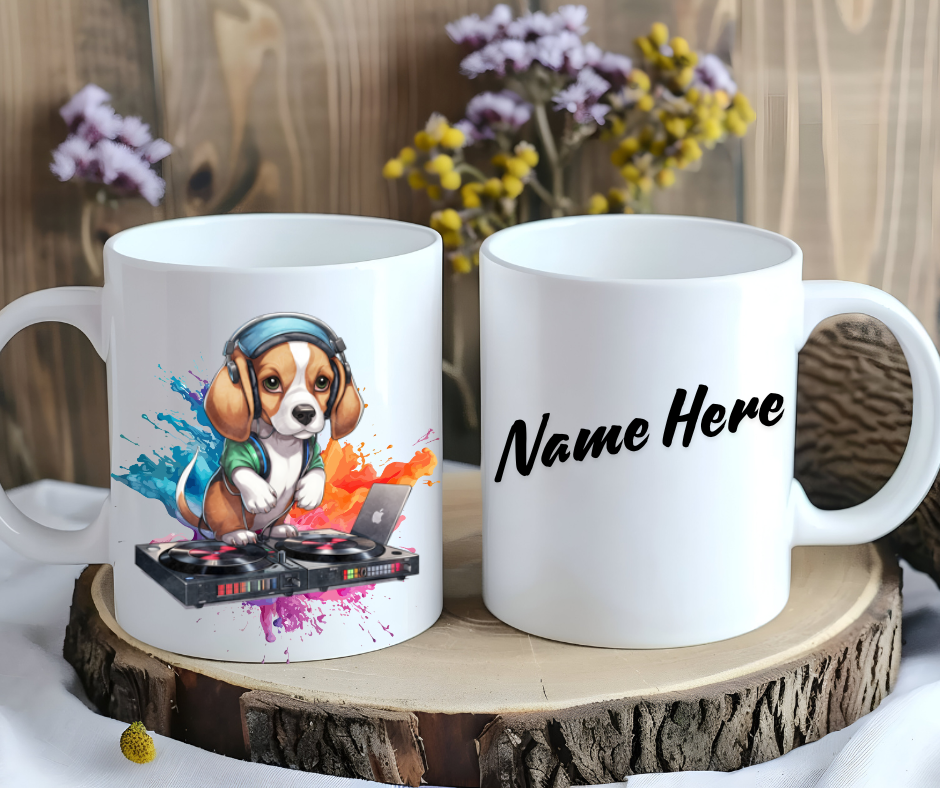 DJ Dog Mug