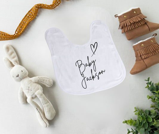 Personalised Baby Bib