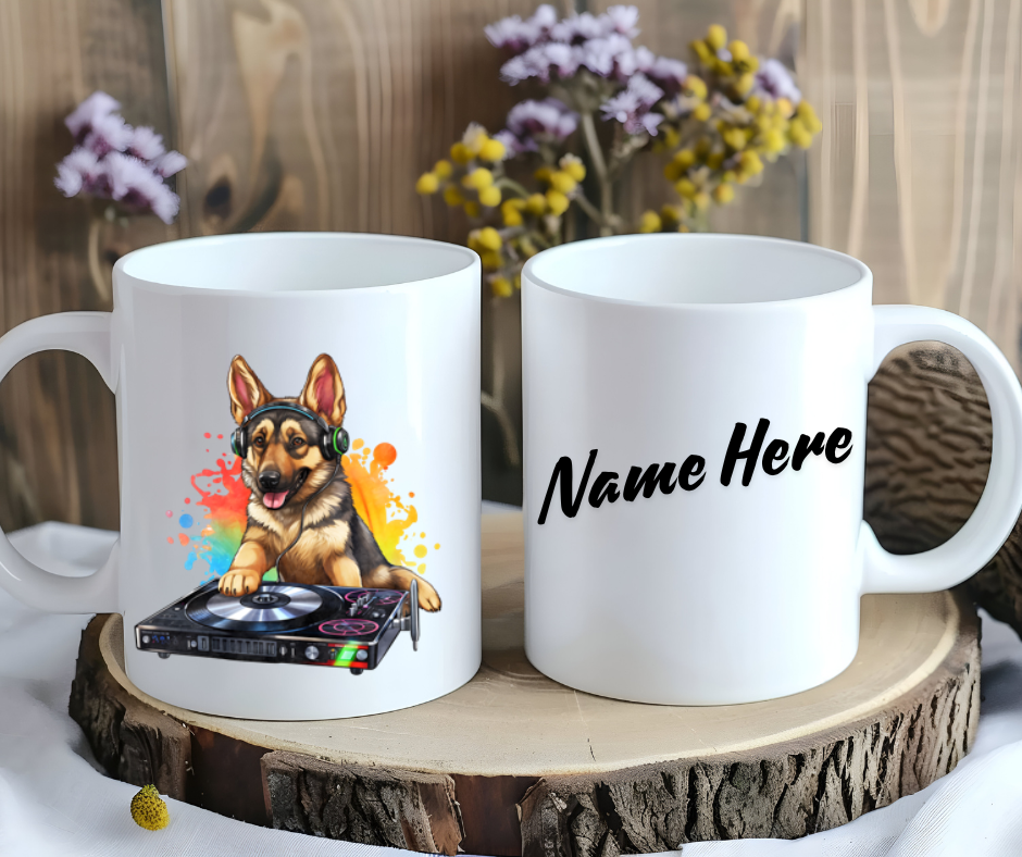 DJ Dog Mug