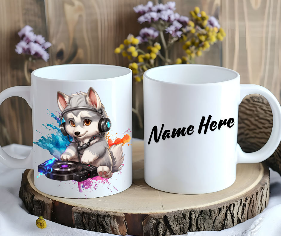 DJ Dog Mug