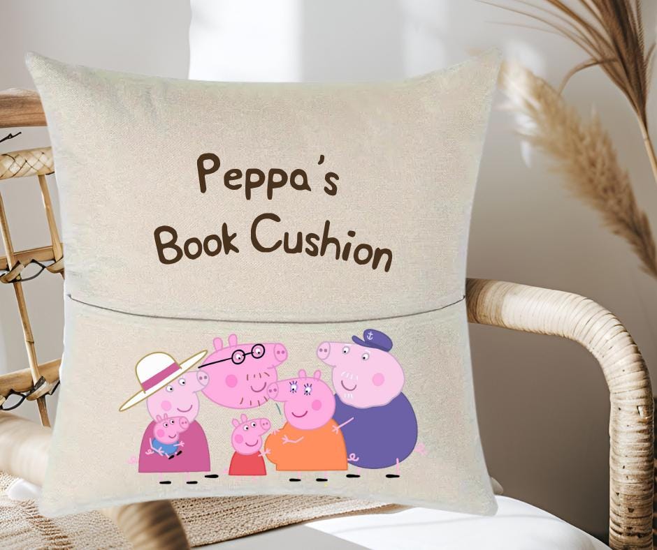 Peppa Pig Reading Cushion