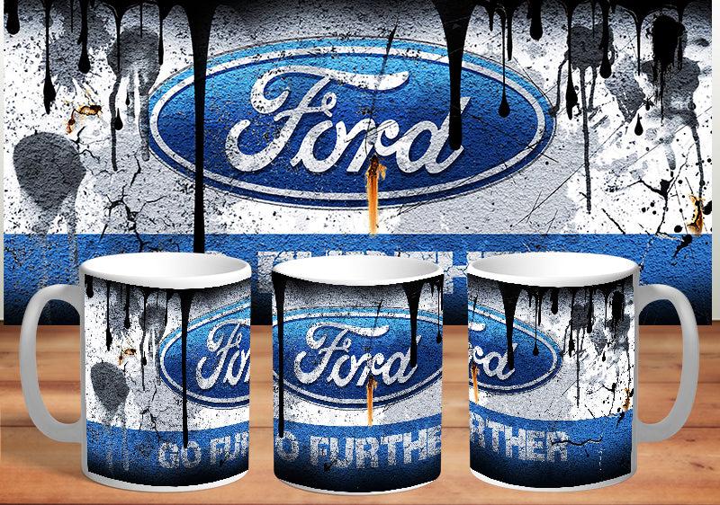Automotive Workshop Mug: Car Enthusiast Coffee Cup