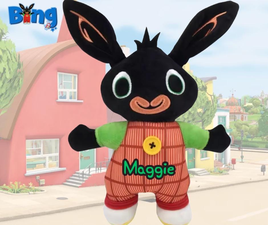 Personalised Bing Plushie