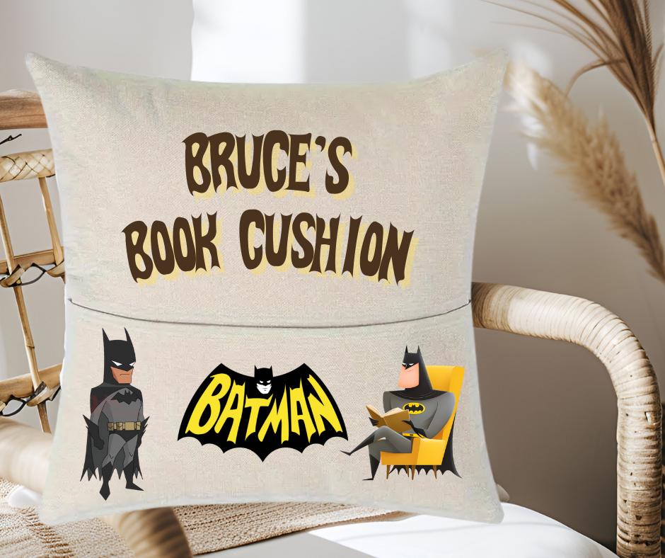 Batman Book Cushion & Plushie - Personalised-