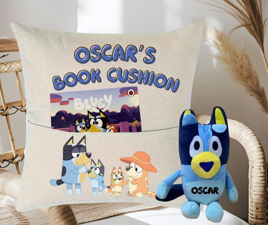 Bluey Reading Cushion