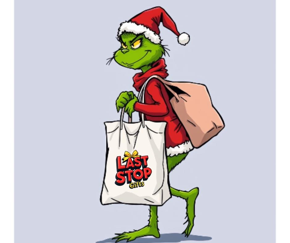 Grinch tote bag