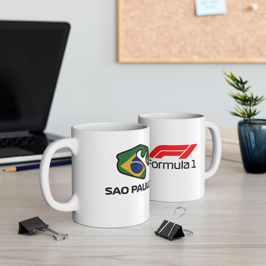 São Paulo Brasil Grand Prix Mug
