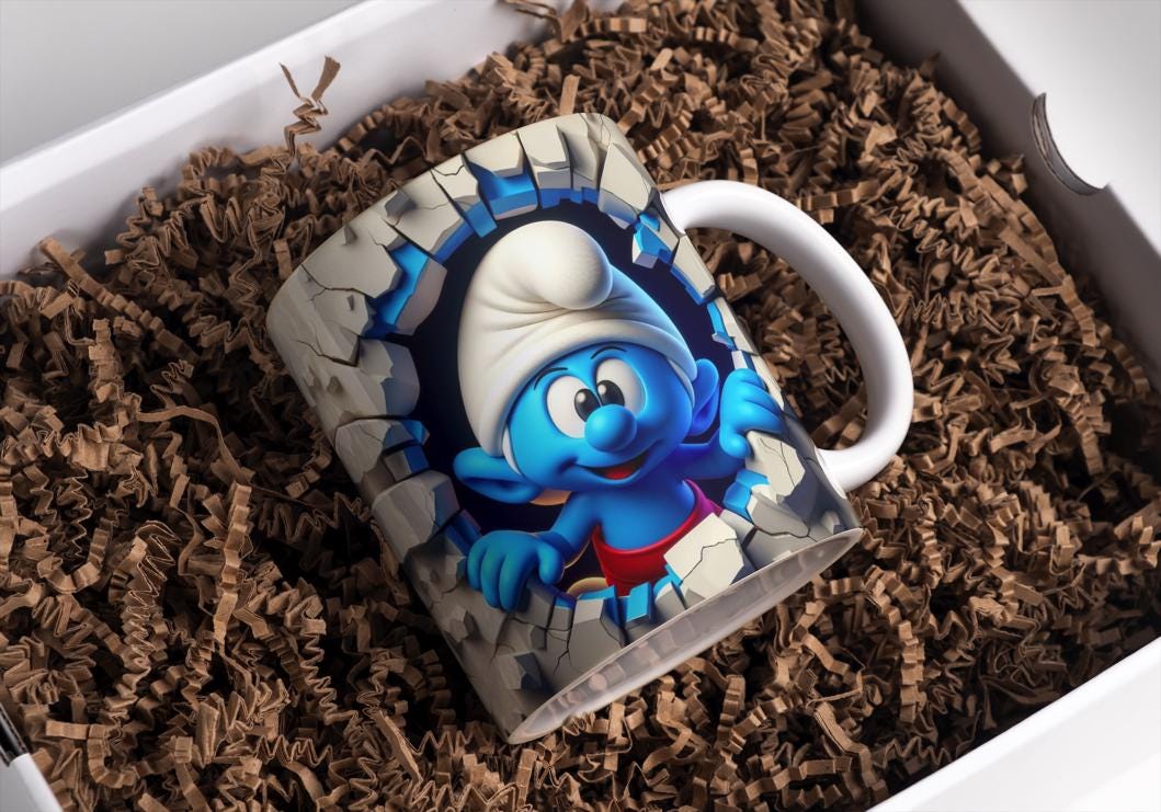 Cartoon Character Coffee Mug: Embrace Nostalgia Daily