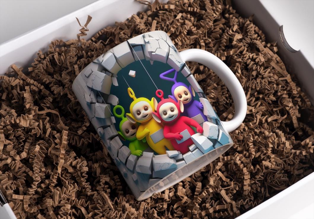 Cartoon Character Coffee Mug: Embrace Nostalgia Daily