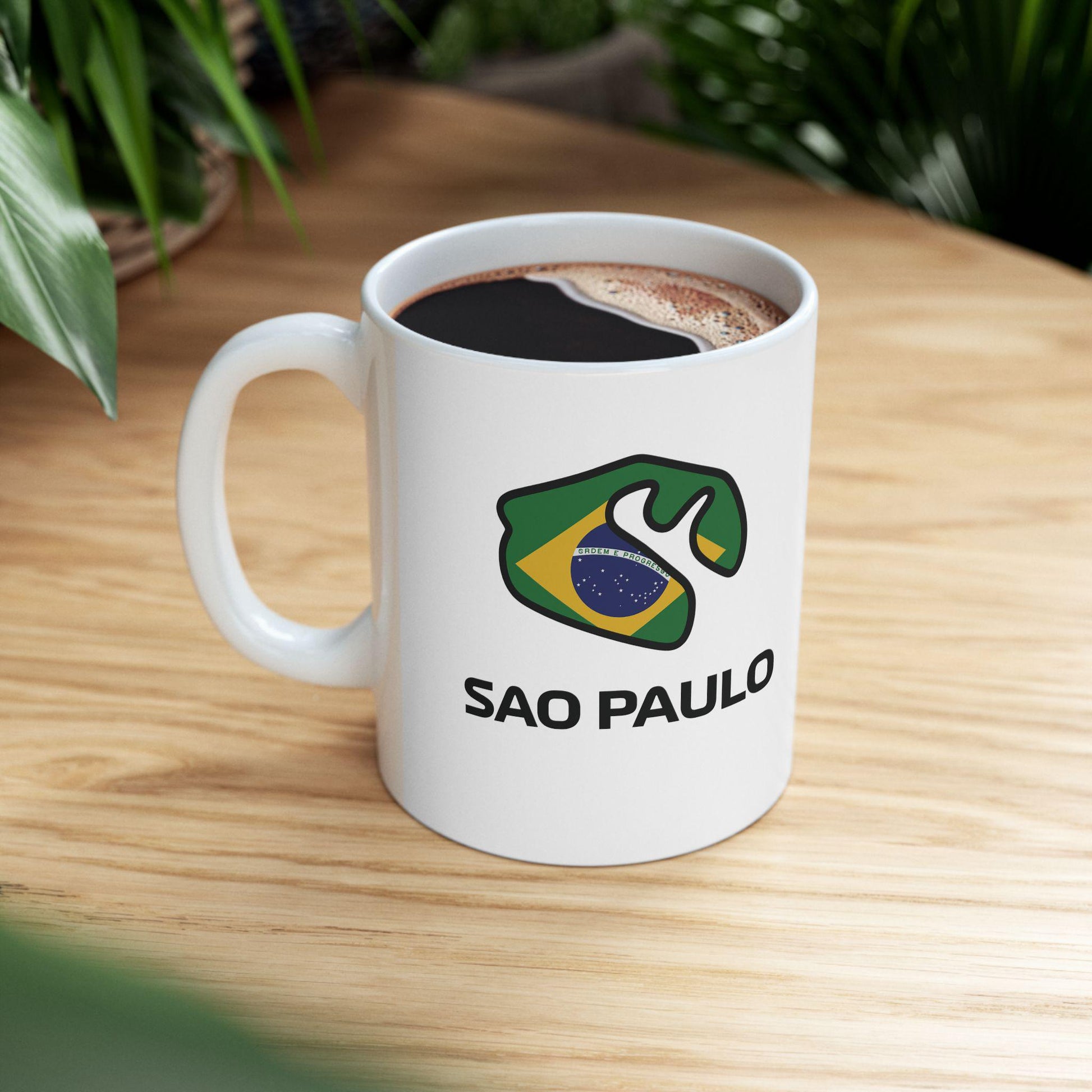 São Paulo Brasil Grand Prix Mug