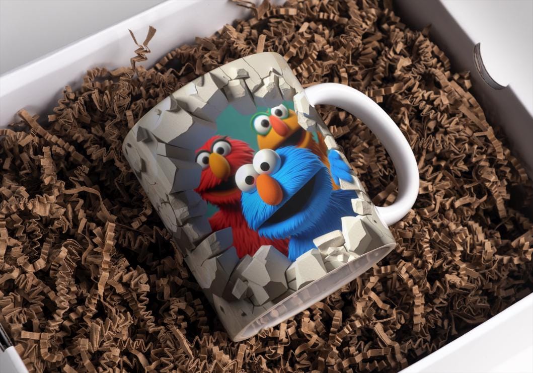 Cartoon Character Coffee Mug: Embrace Nostalgia Daily