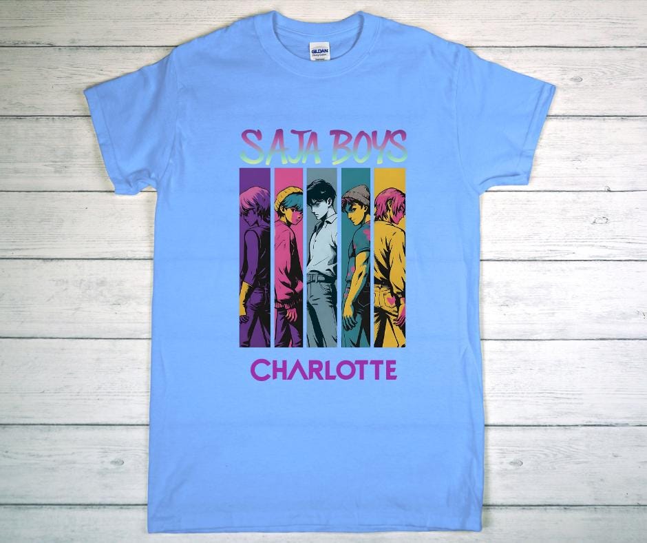 Saja Boys - Demon Hunter T-shirt PERSONALISED