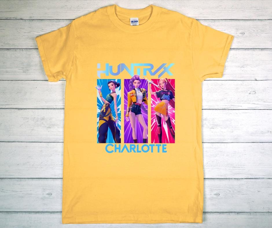 Demon Hunter - Huntrix T-shirt - PERSONALISED