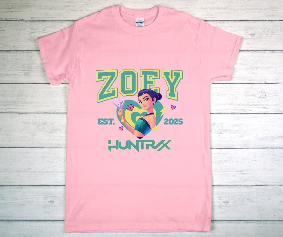 Zoe Demon Hunters T-shirt PINK