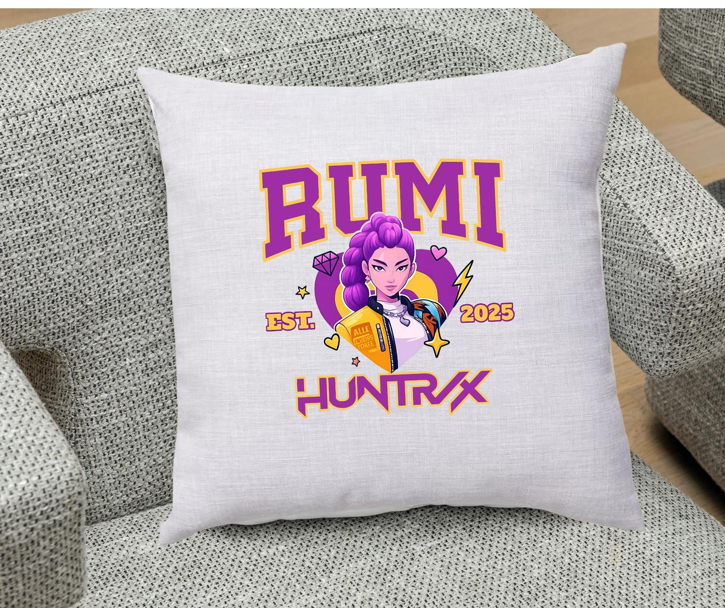 Rumi - Kpop Demon Hunters - Cushion