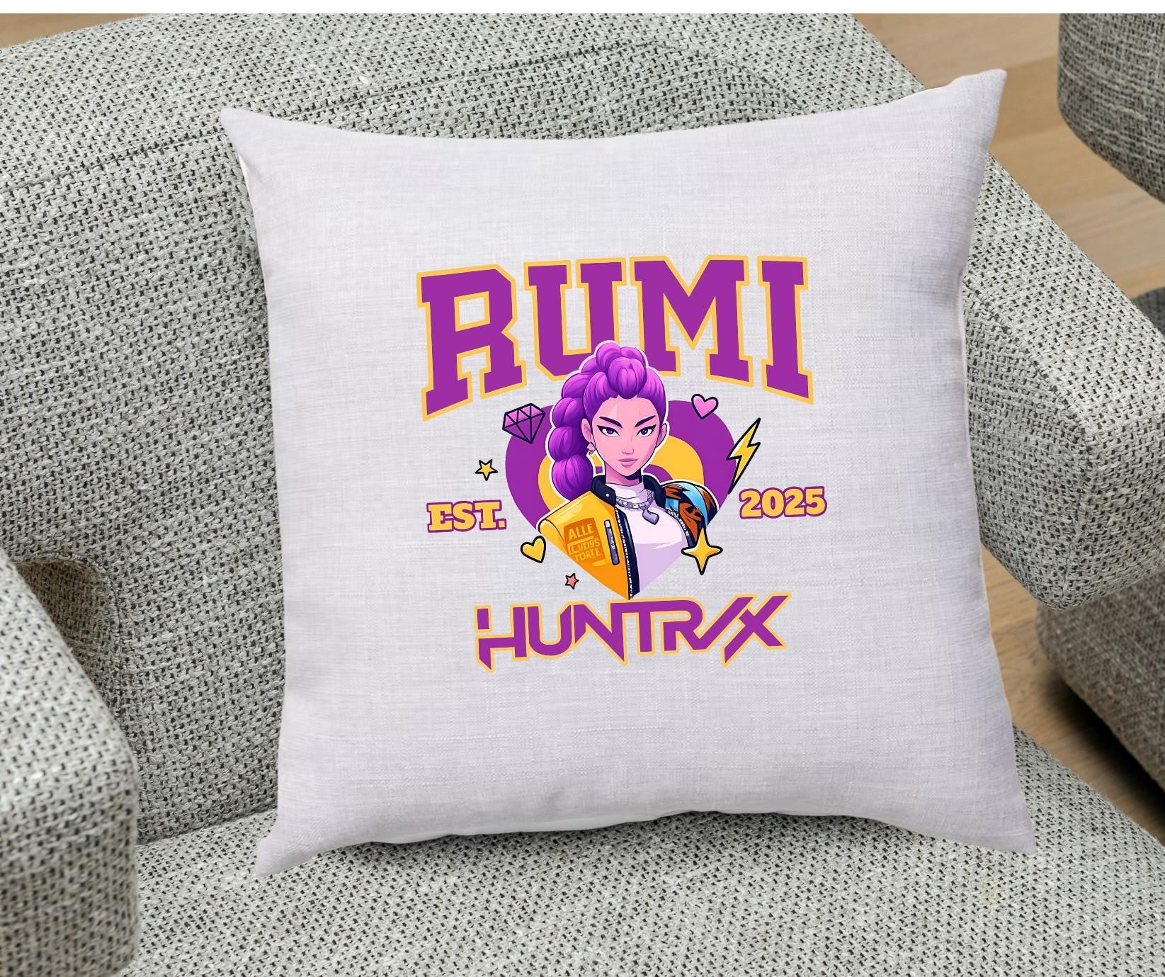 Rumi - Kpop Demon Hunters - Cushion