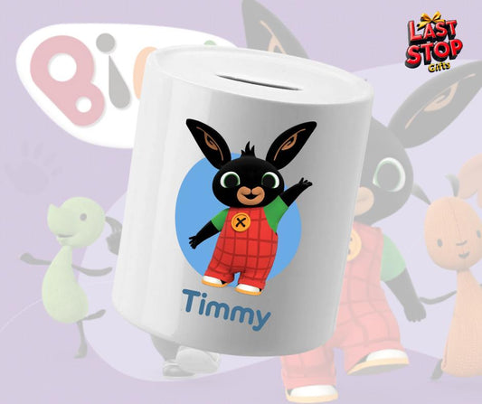 Bing Personalised Piggy Bank