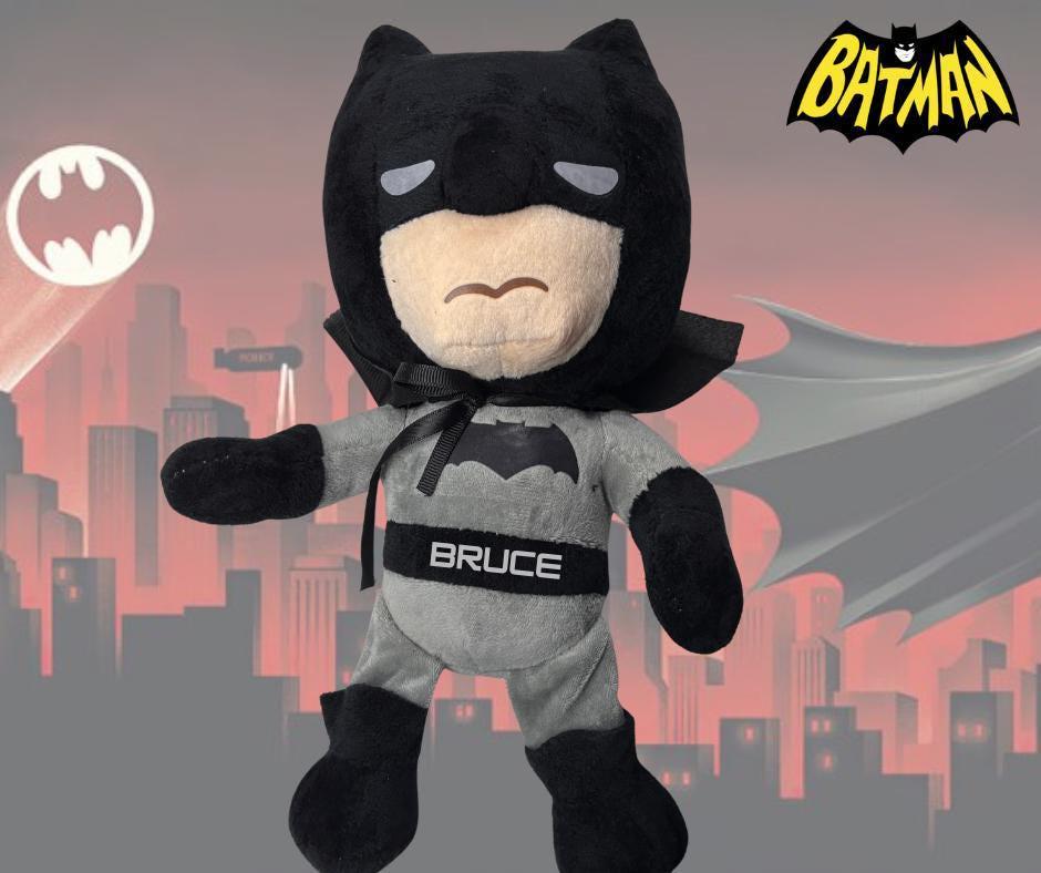 Batman personalised Plushie