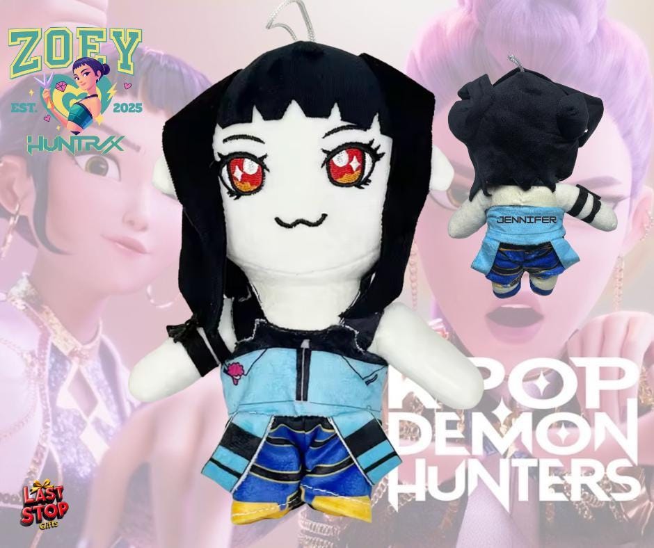 Zoey Demon Hunter Personalised Plushie