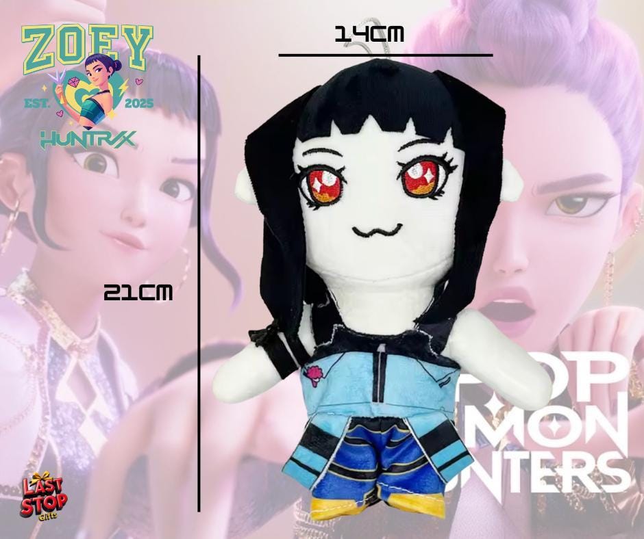 Zoey Demon Hunter Personalised Plushie