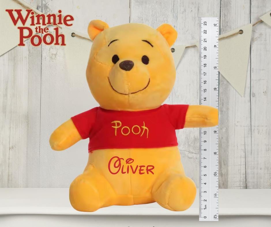 Winnie the Pooh Personalised Plushie