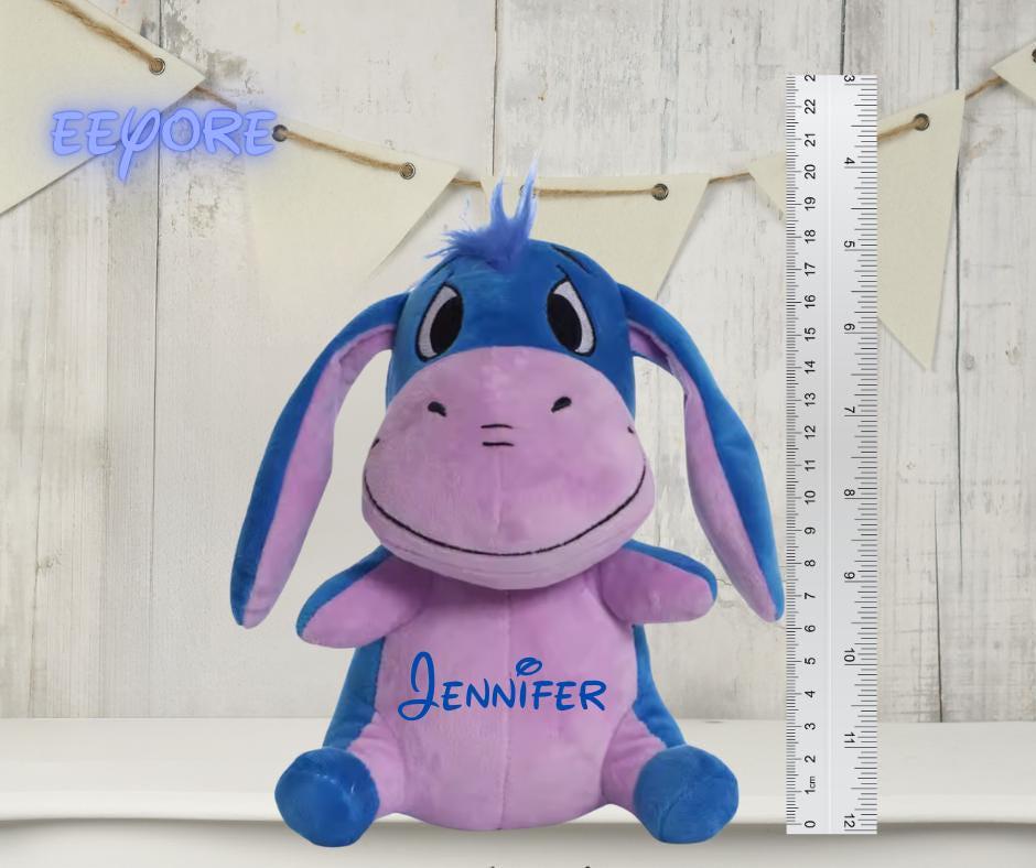 Personalized Eeyore Plushie: Winnie the Pooh Cuddle Buddy