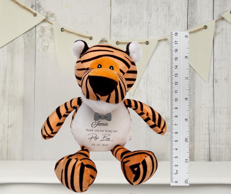 Page Boy personalised Plushie