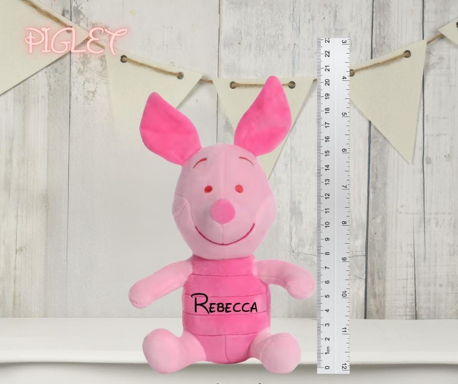 Personalized Piglet Plushie: Soft Cuddle Buddy (20cm)