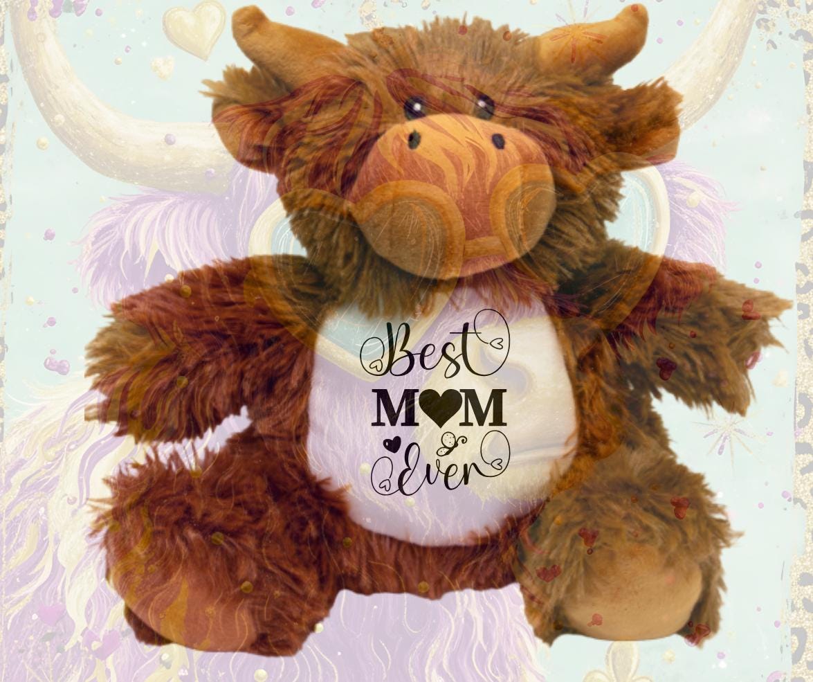 Soft and Adorable Highland Cow Plushie - Perfect for Mothers Day!