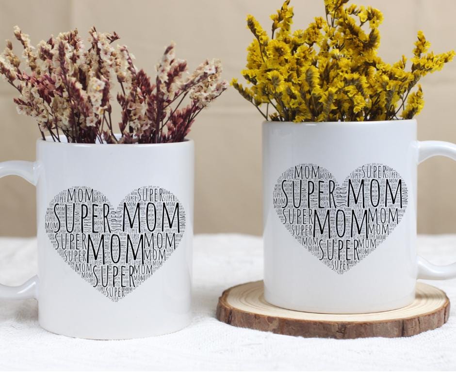 Supermom Mothers Day Mug - Unique Gift Idea for Mom's Special Day