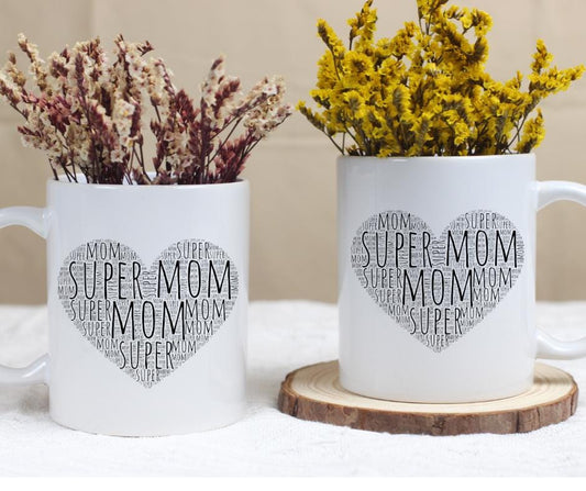 Supermom Mothers Day Mug - Unique Gift Idea for Mom's Special Day