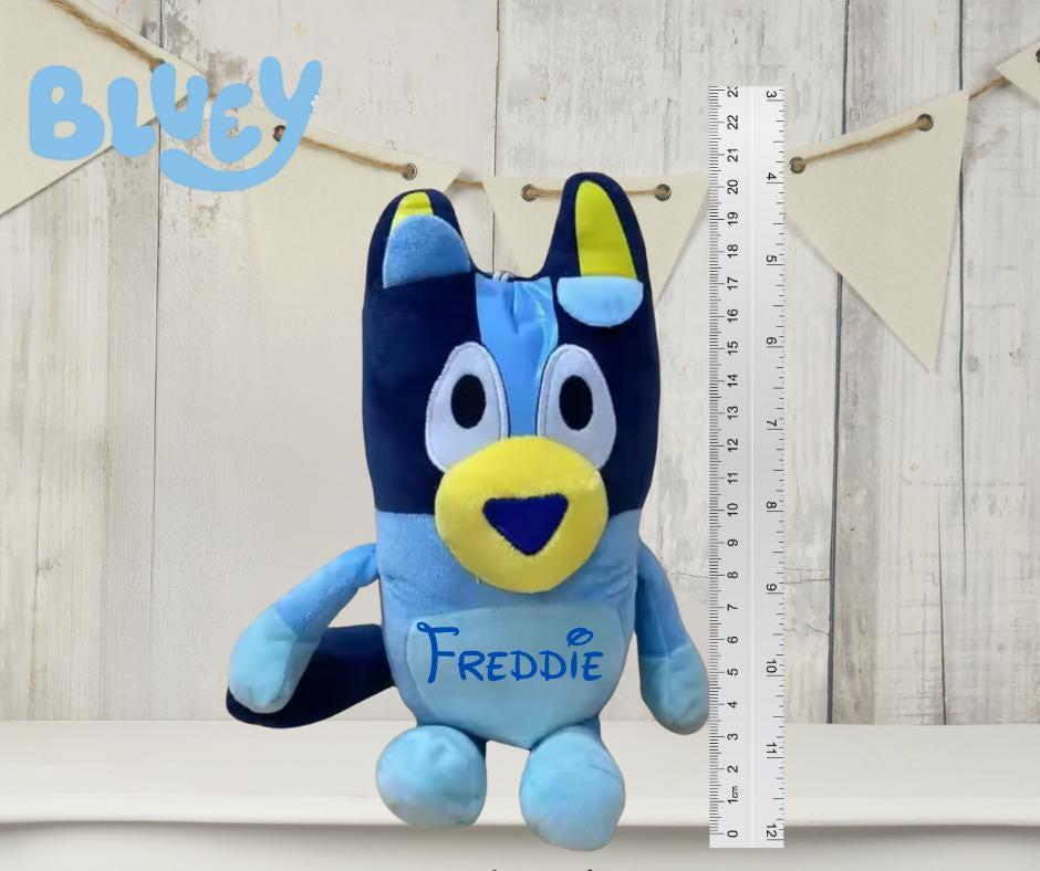 Personalized Bluey Plushie: Custom Name, 20cm
