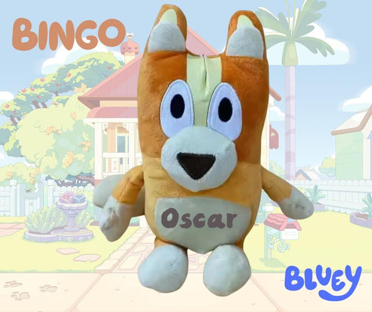 Bingo personalised Plushie
