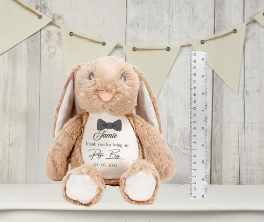 Page Boy personalised Plushie