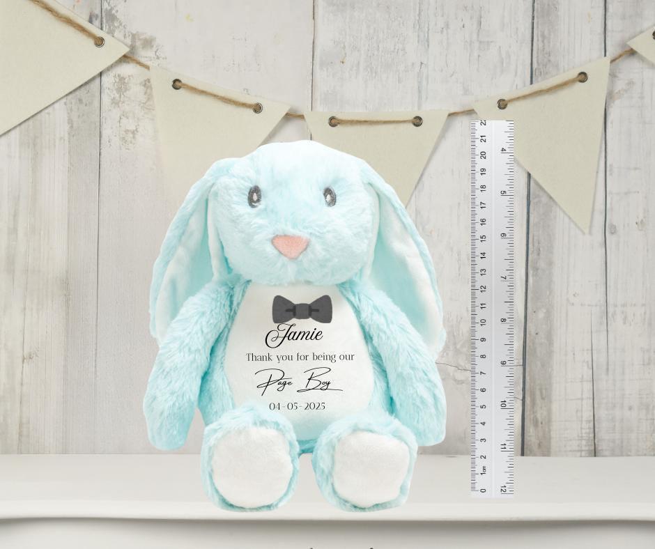 Page Boy personalised Plushie