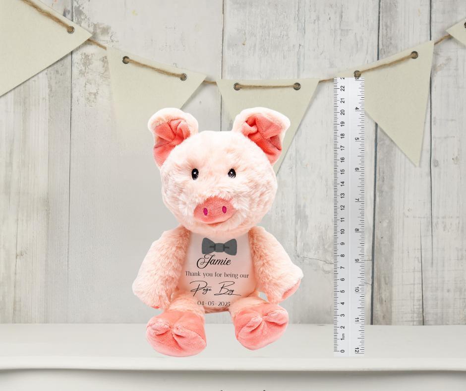 Page Boy personalised Plushie