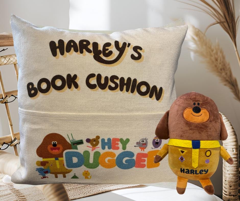 Hey Duggee Reading Cushion