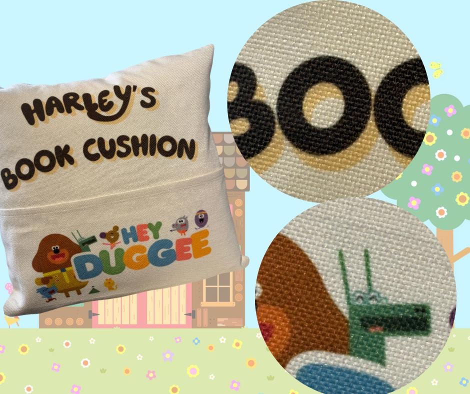Hey Duggee Reading Cushion