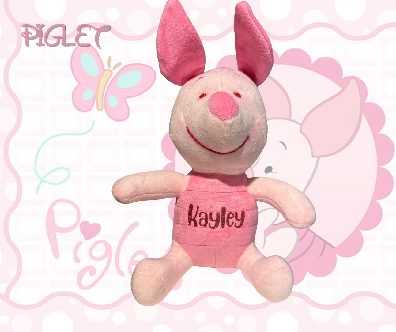 Personalized Piglet Plushie: Soft Cuddle Buddy (20cm)