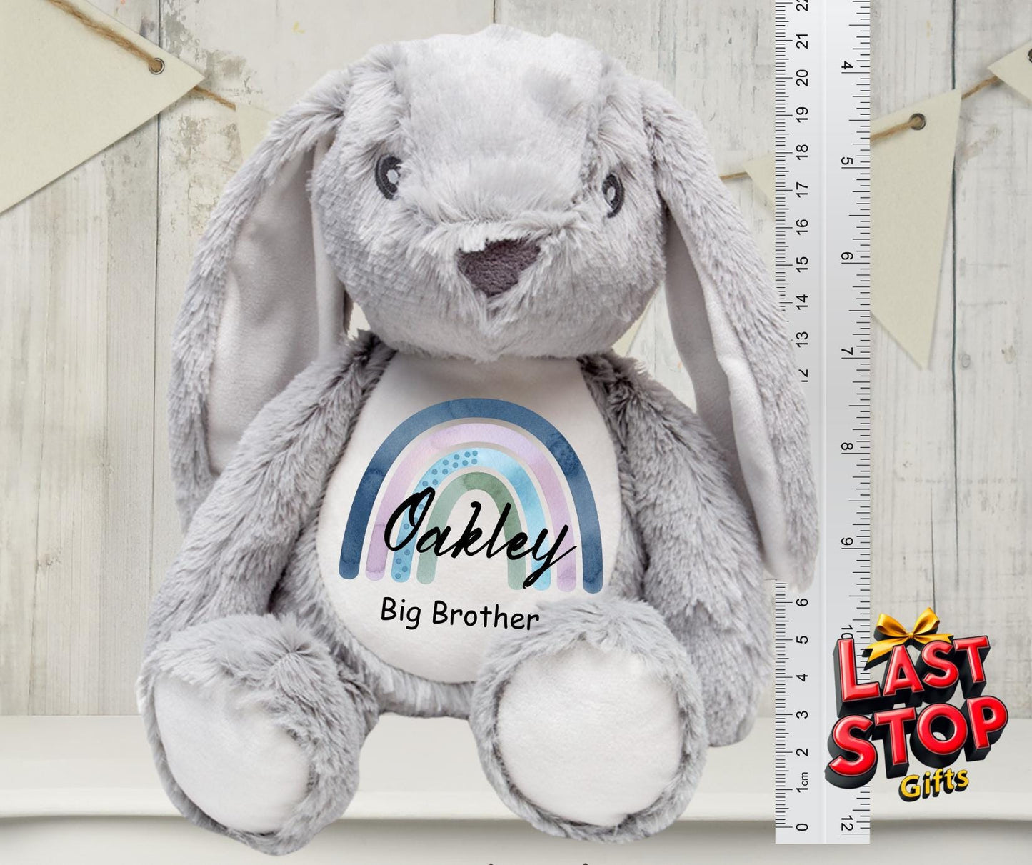 Personalised Plushie: Customised Little Brother Gift, Ideal for Birthdays - Holidays