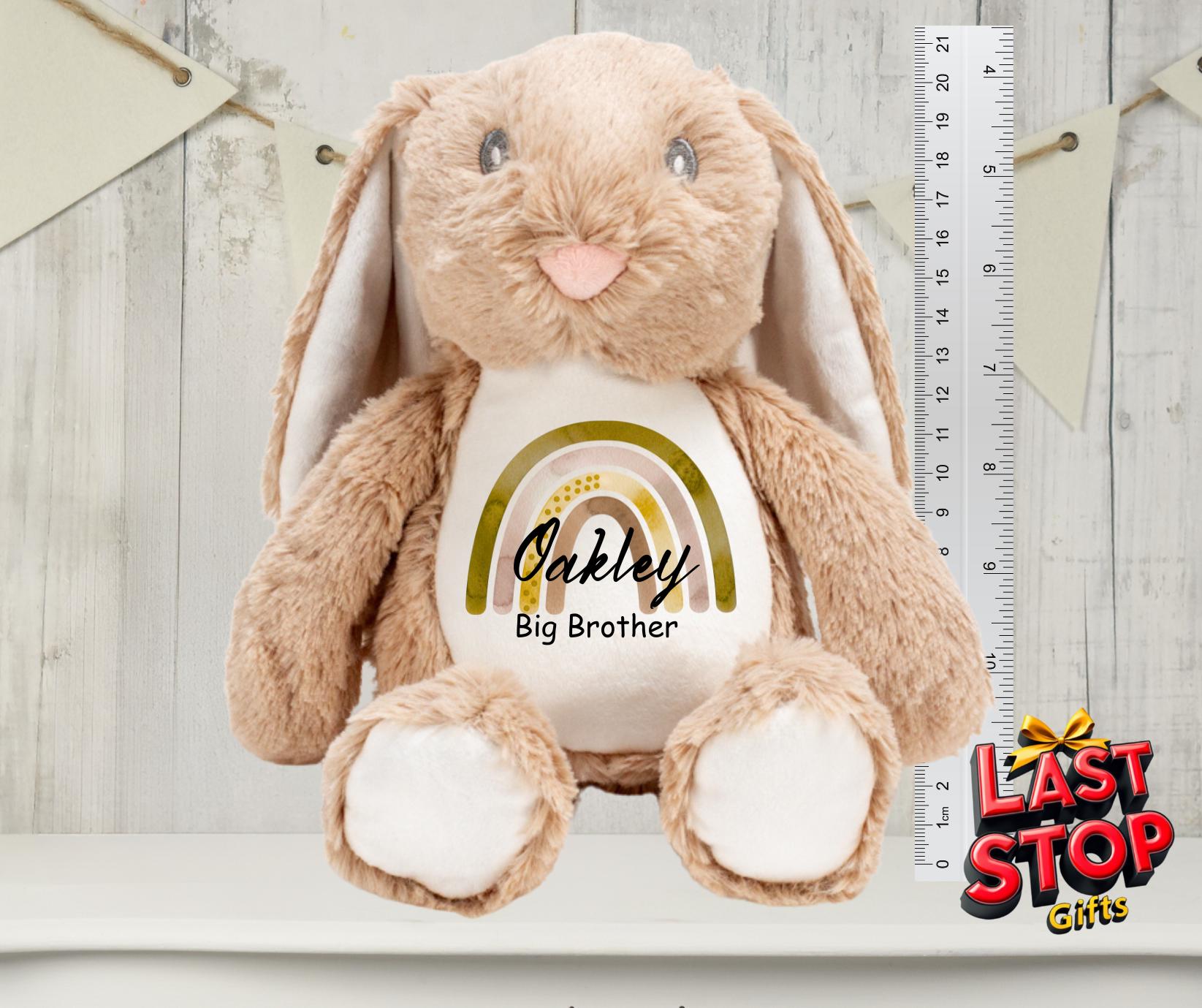Personalised Plushie: Customised Little Sister Gift, Ideal for Birthdays - Holidays