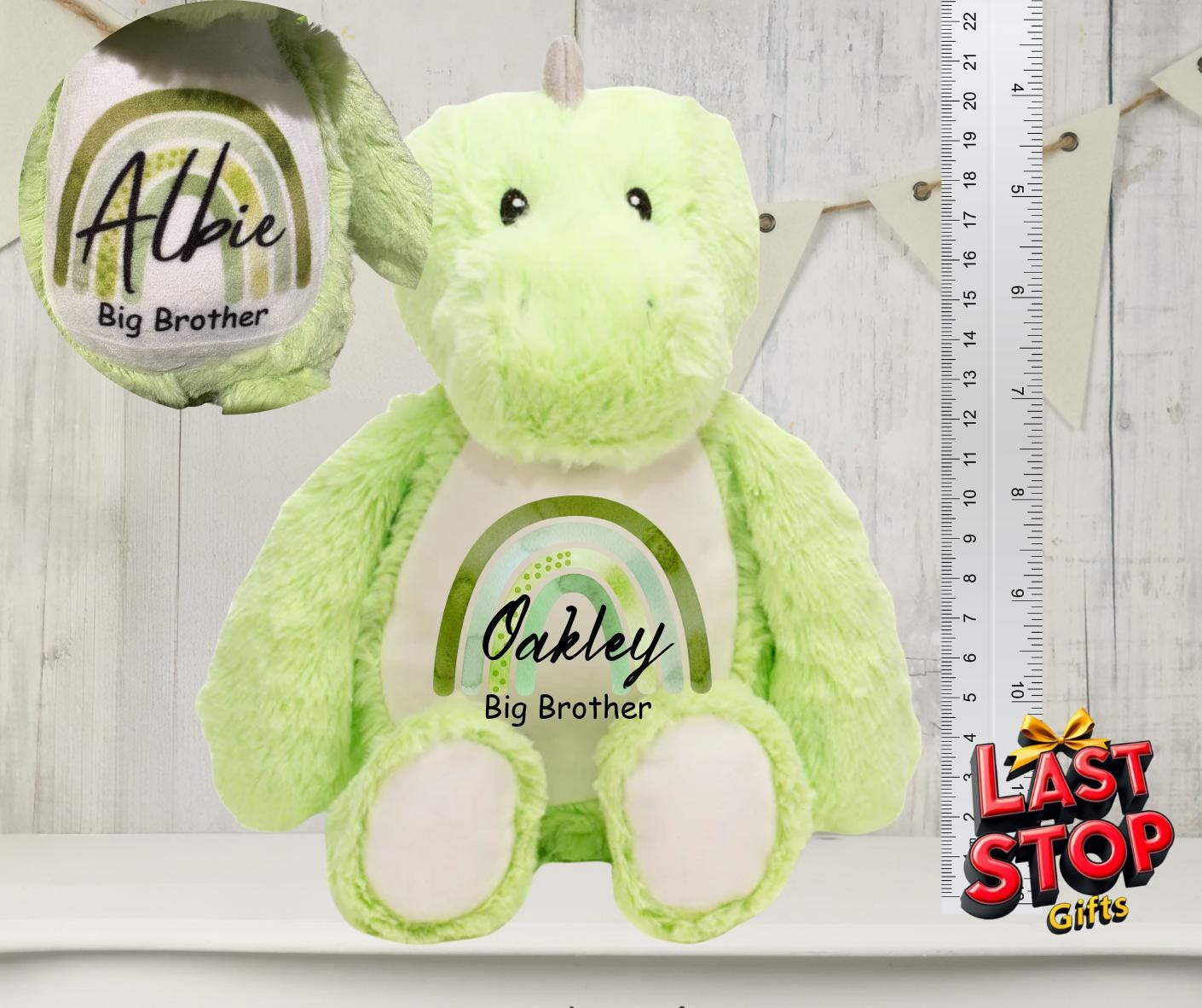 Personalised Plushie: Customized Big Sister Gift, Ideal for Birthdays - Holidays
