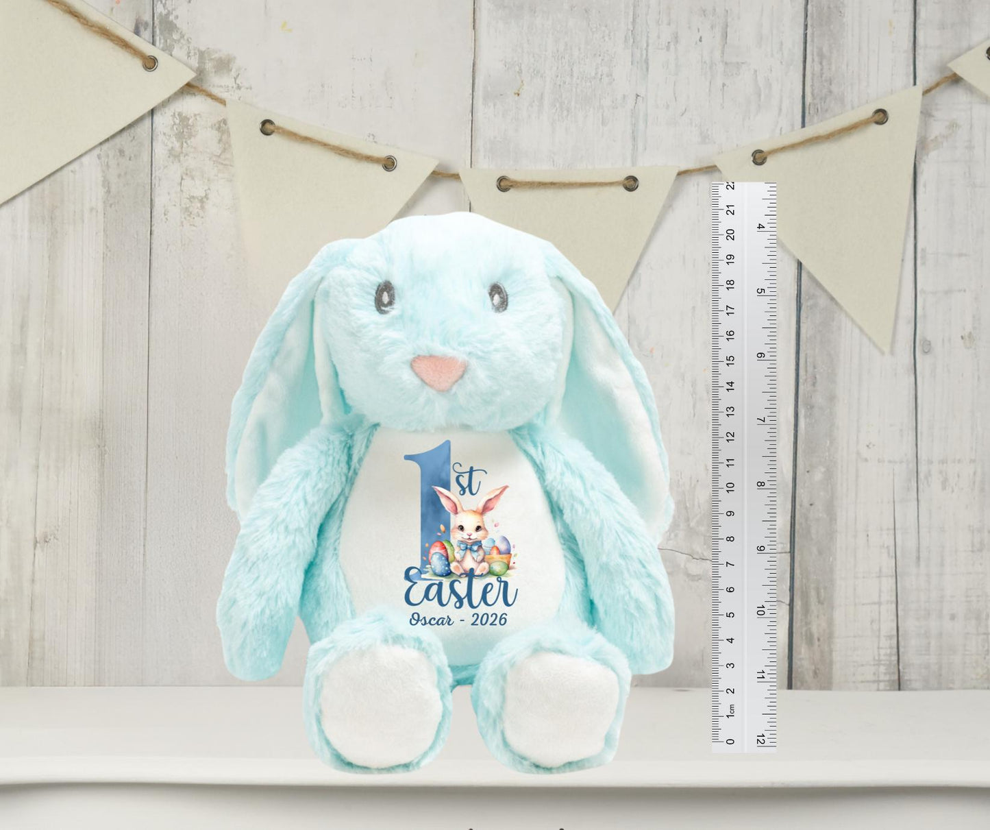 Personalised Easter Bunny - Customised Bunny for Easter Baskets - Unique Gift with Name Personalisation