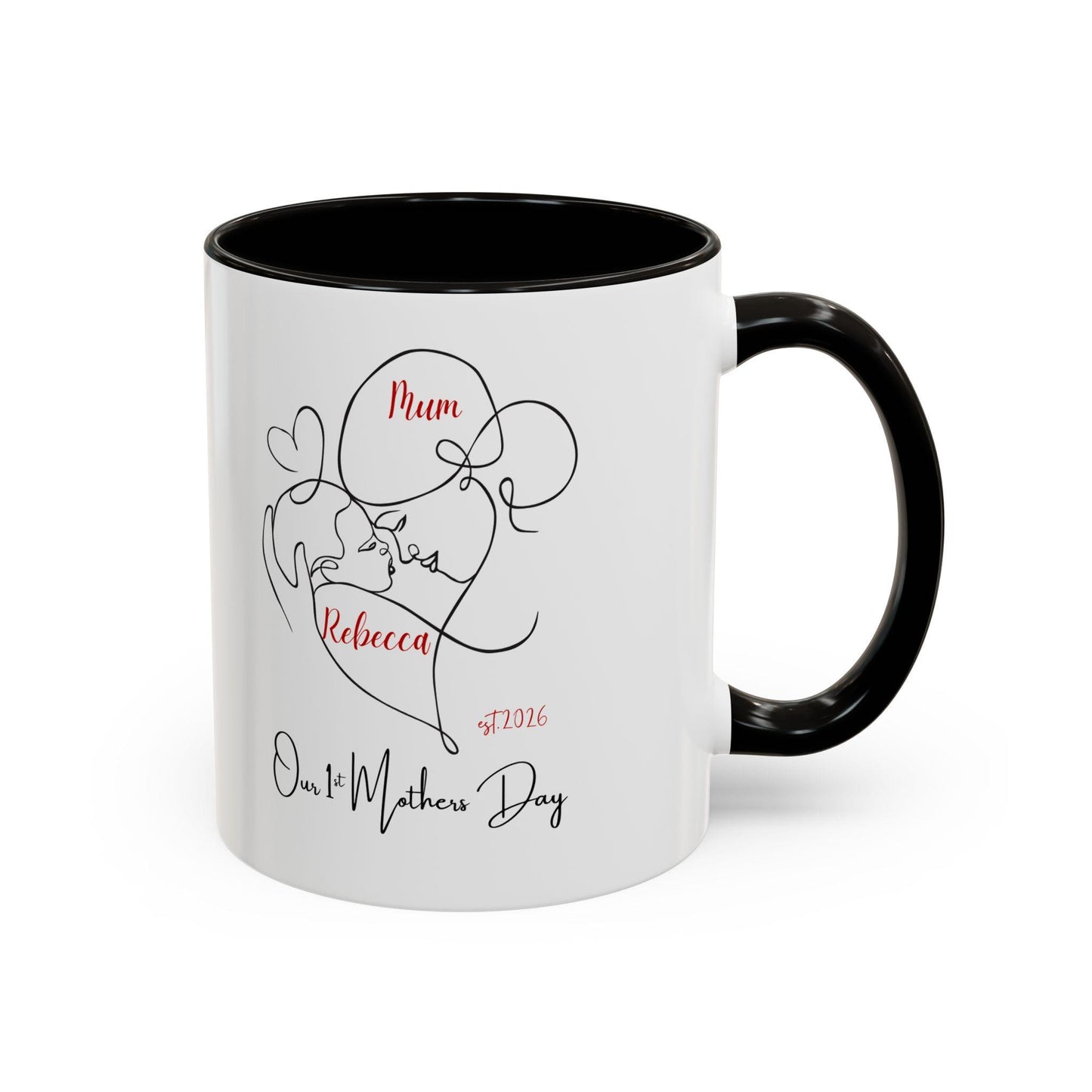1st Mothers day Mug, Personalised