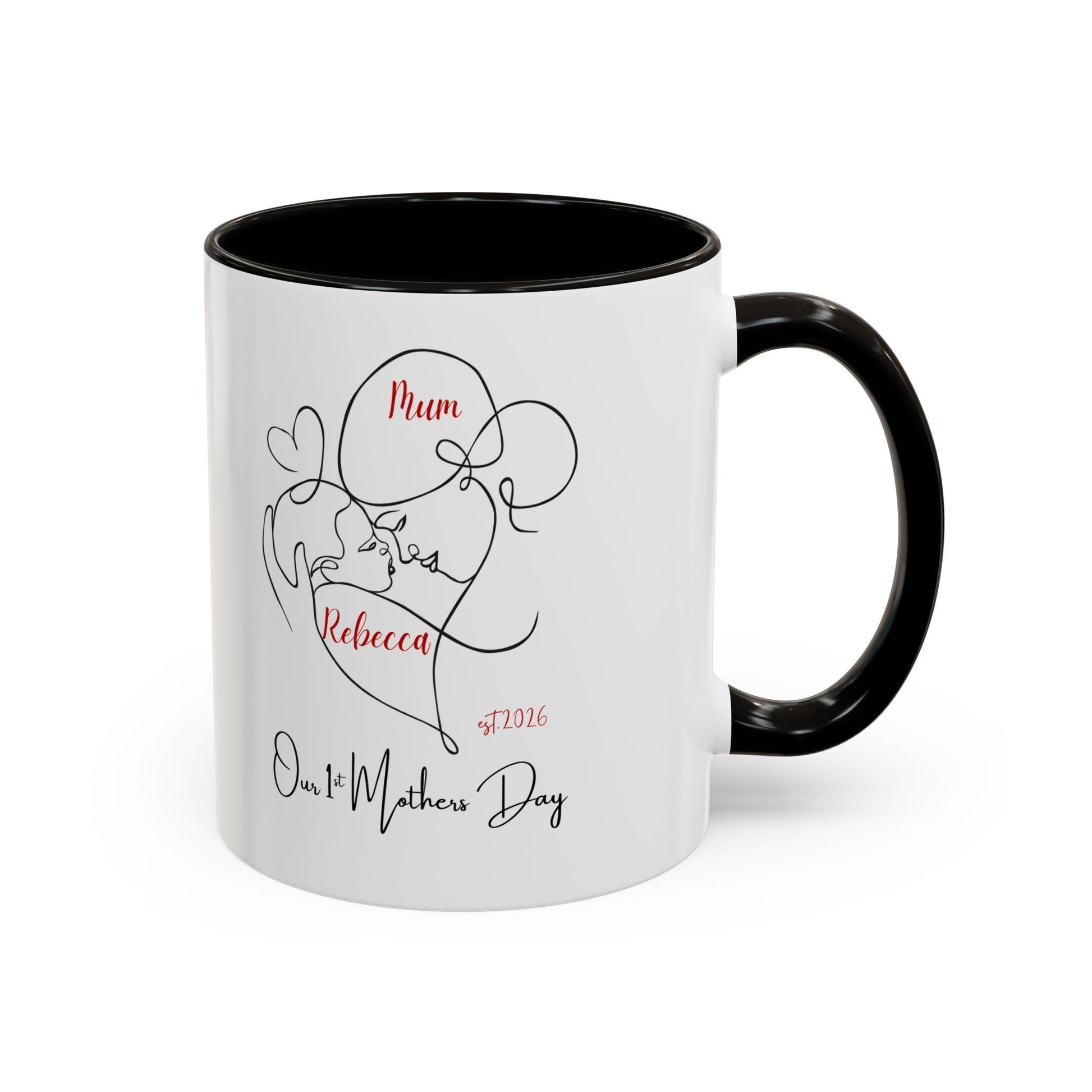 1st Mothers day Mug, Personalised