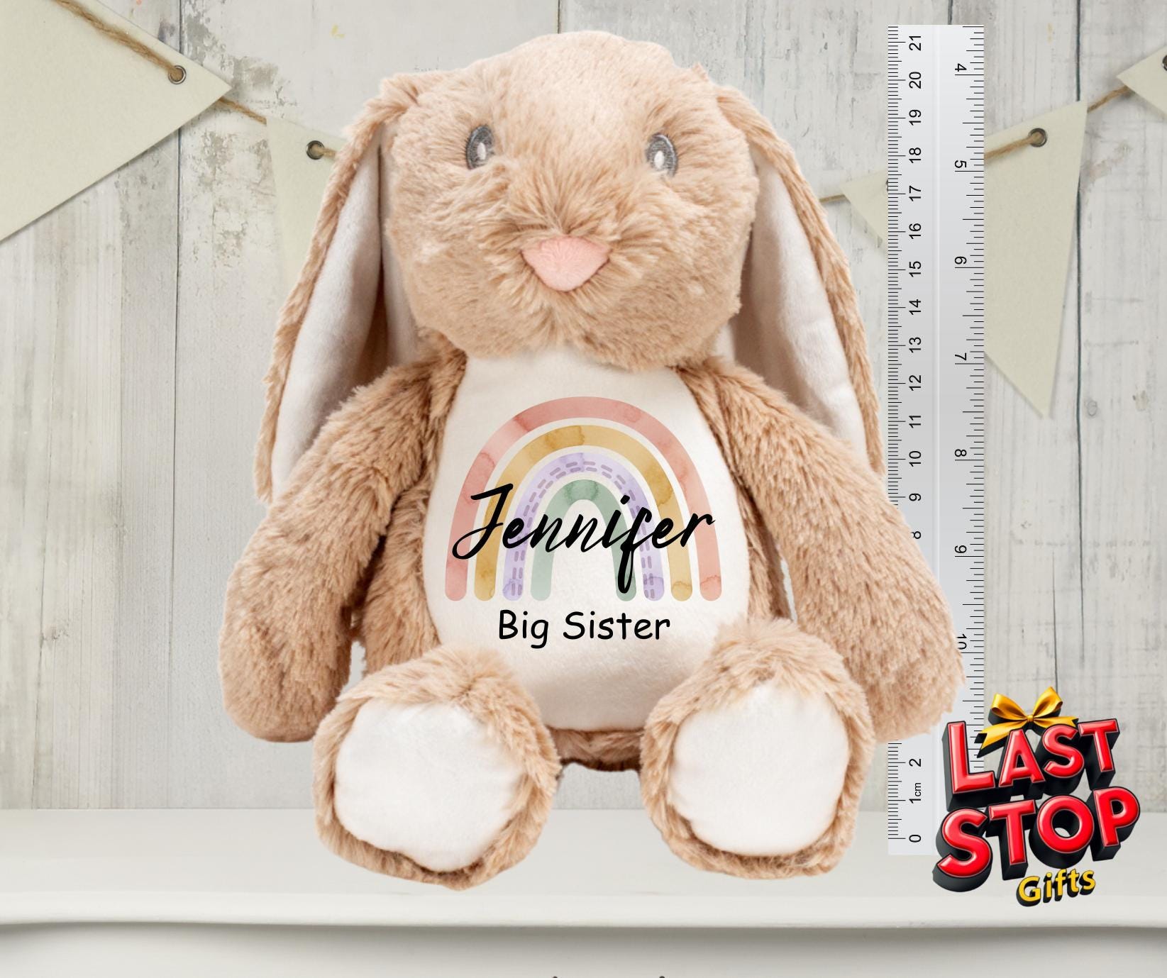 Unique Personalised Plushie - Perfect Gift for Sister or Brother