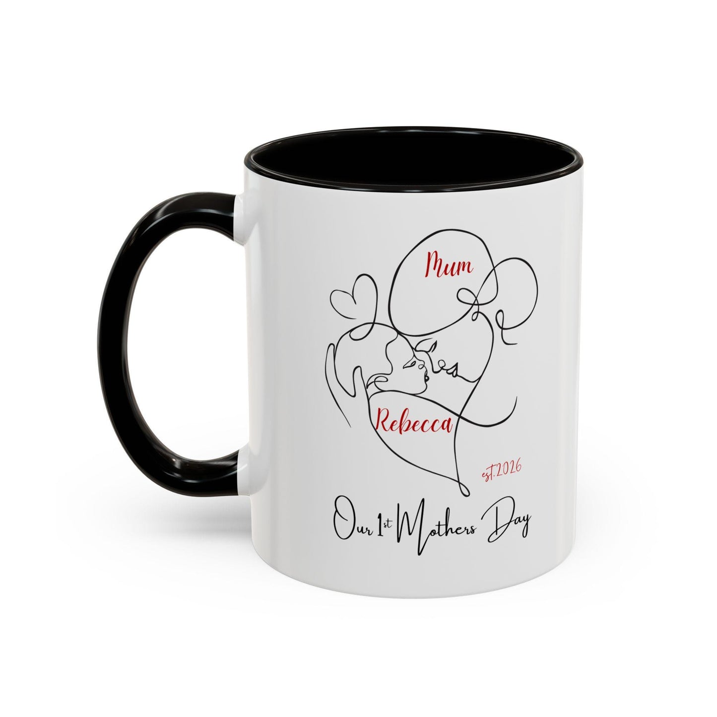 1st Mothers day Mug, Personalised