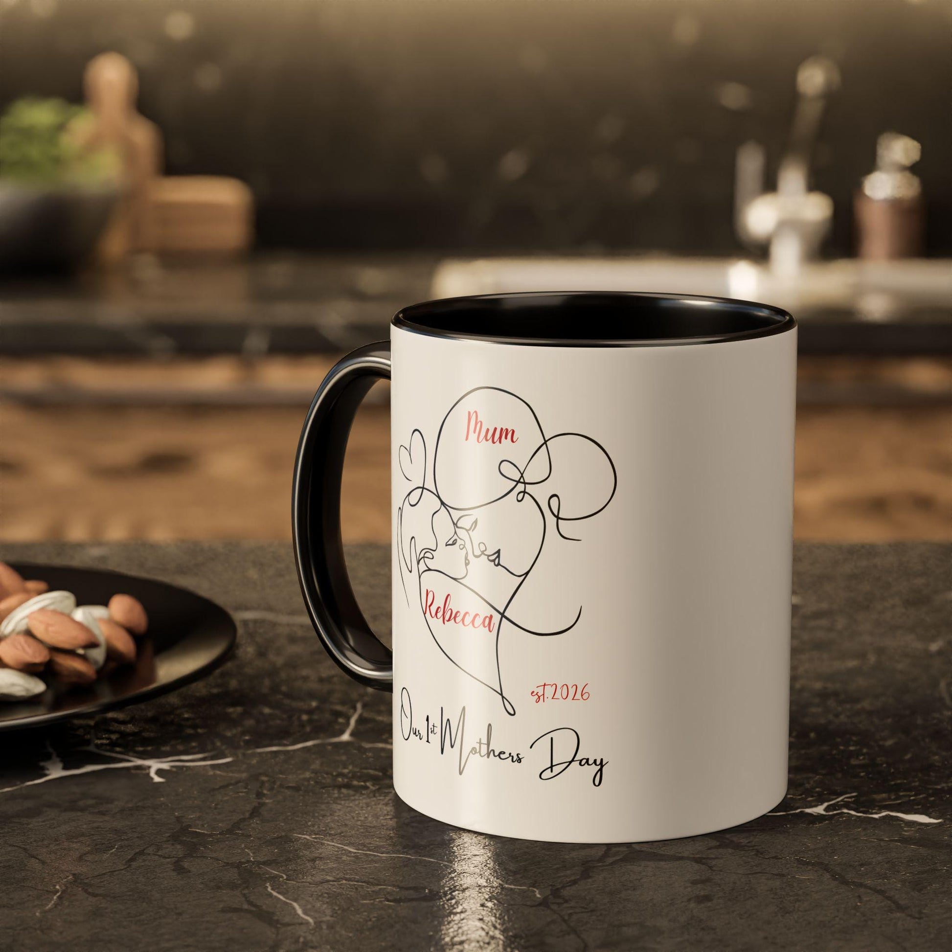 1st Mothers day Mug, Personalised