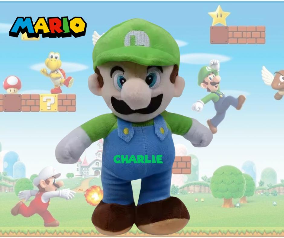 Mario Personalised Plushie